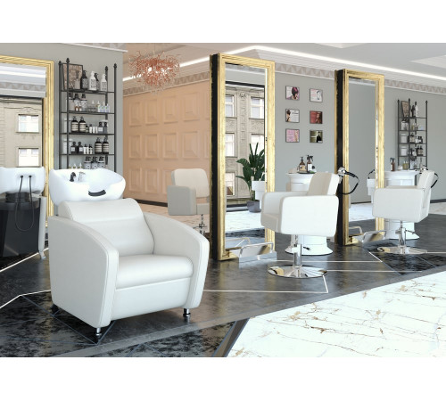 Парикмахерская мойка МД-123 без регулировки, с прострочкой и утяжкой