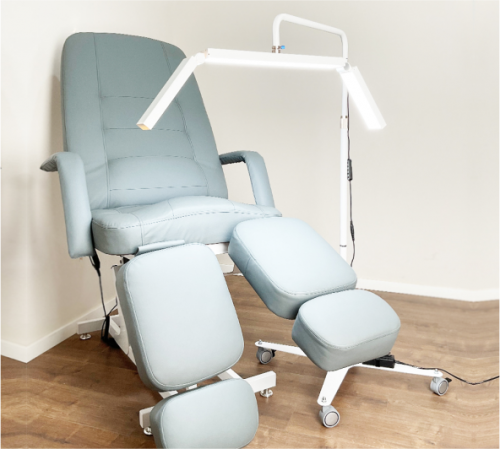 Светильник большой М9Х с «складывающейся» головкой, колесный каркас