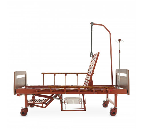 Кровать механическая YG-6 (ММ-2124Д-02) ЛДСП с туалетным устройством и судном, функцией "кардиокресло"