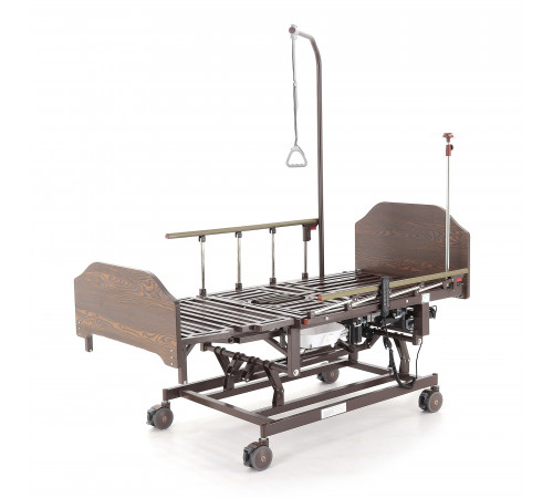 Кровать электрическая DB-11А (МЕ-5228Н-12) ЛДСП Венге с боковым переворачиванием, туалетным устройством и функцией «кардиокресло»