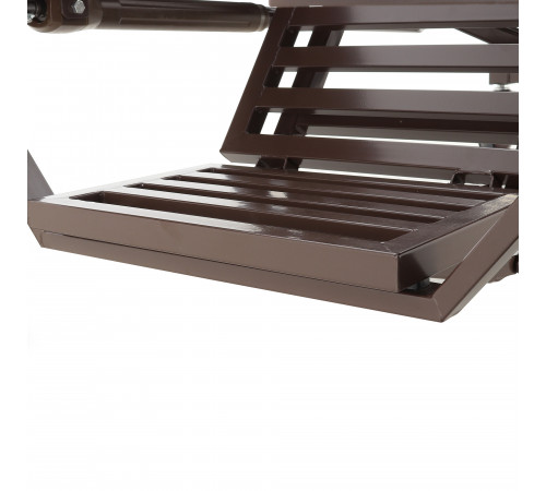 Кровать механическая YG-6 (ММ-2624Н-06/2124Н-04) ЛДСП с туалетным устройством и судном с крышкой, функцией «кардиокресло», в комплекте с матрасом