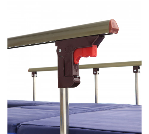 Кровать механическая YG-6 (ММ-2624Н-06/2124Н-04) ЛДСП с туалетным устройством и судном с крышкой, функцией «кардиокресло», в комплекте с матрасом