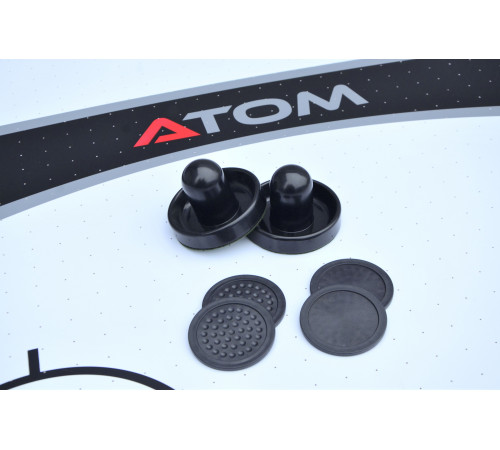 Аэрохоккей «ATOM» 7 ф (213,4 х 122 х 81,3 см, черный)