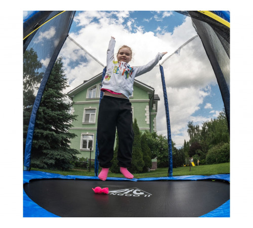 Батут DFC Trampoline Fitness с сеткой 8ft