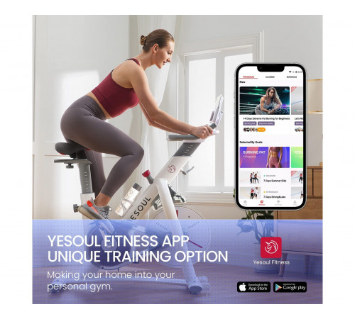 Велотренажер Yesoul Smart M1 WHITE