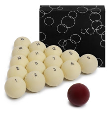 Шары Standard Pyramid Ø57,5 мм Красный биток