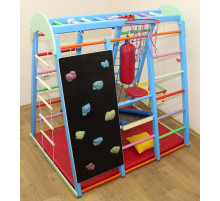 Детский спортивный комплекс Супер Чемпион 150 со скалодромом