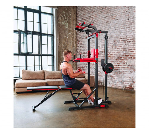 Турник-брусья, тяга сверху DFC HOMEGYM HOMCOM