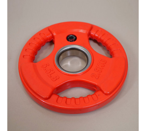 Диск треххватовый цветной 2,5 кг, 51 мм