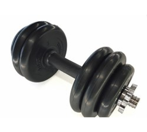 Гантель разборная обрезиненная 15 кг