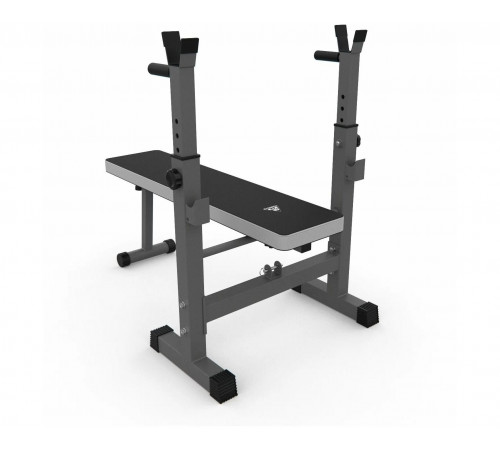 Скамья со стойками под штангу DFC D322