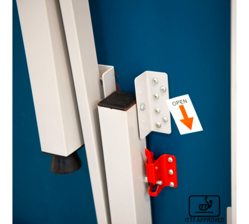 Теннисный стол складной для помещений "K-2008 ITTF Indoor" (274 Х 152.5 Х 76 см ) с сеткой