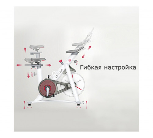 Велотренажер Yesoul BS3-W PRO PLUS