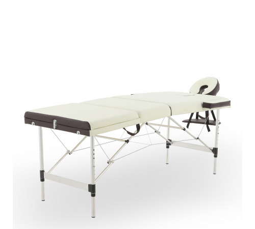 Массажный стол складной алюминиевый JFAL01A 3-х секционный