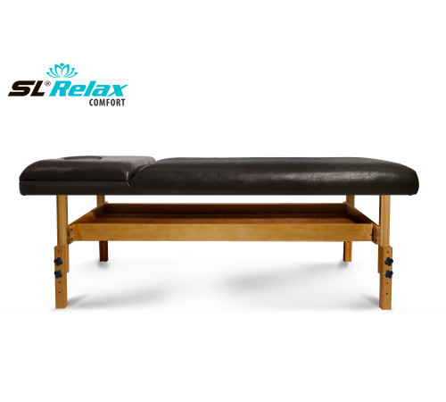 Массажный стол Relax Comfort черная кожа (№6)