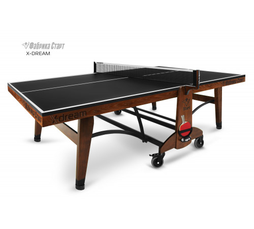 Стол теннисный X-dream ФС (Дуб натуральный(natur-wood), ЛДСП Графит)