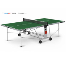 Стол теннисный Compact-2 LX Всепогодный Зелёный NEW
