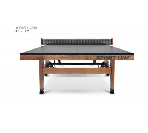 Стол теннисный X-dream Start Line (Дуб натуральный(natur-wood), ЛДСП Графит)