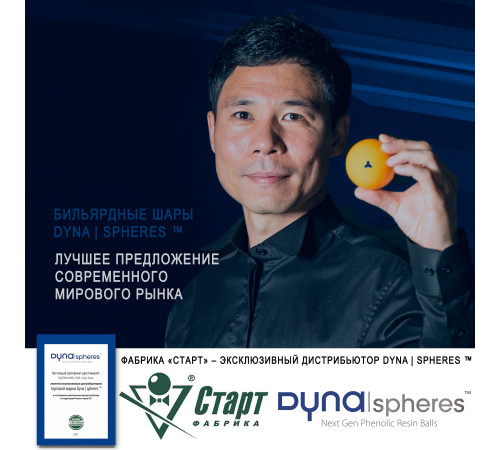 Биток Dynaspheres Prime Pyramid 68 мм Желтый