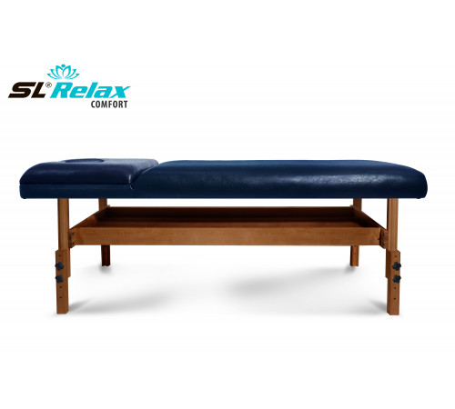 Массажный стол Relax Comfort синяя кожа (№4)